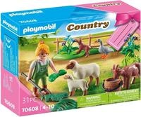 PLAYMOBIL Geschenkset B&auml;uerin mit Weidetieren, 70608