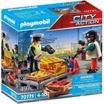 Playmobil 70775 City Action Cargo Customs Check