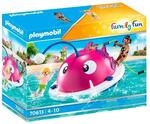 PLAYMOBIL Family Fun 70613 Kletter-Schwimminsel, Schwimmf&auml;hig, Ab 4 Jahren