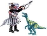PLAYMOBIL Dinos 70693 DuoPack Velociraptor vs. Pl&uuml;nderer, Ab 4 Jahren