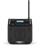 PerfectPro Baustellenradio DABPRO, DAB+ und UKW-Empfang, AUX-Eingang, MP3,...