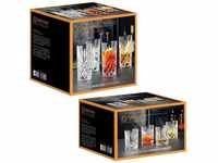Spiegelau & Nachtmann Nobelesse Set 4X Whiskybecher + 4X Longdrink Gläser,...