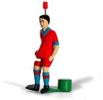 TIPP-KICK Spieler Star-Kicker Portugal Tischfu&szlig;ball-Zubeh&ouml;r Trikot rot