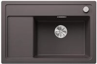 BLANCO ZENAR XL 6 S Compact | Granitsp&uuml;le aus SILGRANIT felsgrau | Einbauart: Einbau