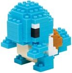 nanoblock NBPM004 Pokemon Squirtle, Blue, Bandai