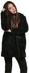 Urban Classics Damen Jacket, Wollmantel, Schwarz 00007, S