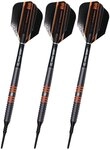 Target Darts Raymond van Barneveld RVB 80 Schwarzes 18G 80% Wolfram Softdarts-Set