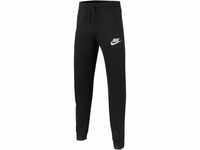 Nike Jungen Sportswear Club Fleece Hose, Black/Black/White, S