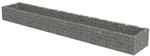 vidaXL Gabionen Hochbeet Verzinkter Stahl 540x90x50 cm Pflanzkorb Steinkorb