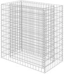 vidaXL Gabionen Hochbeet Verzinkter Stahl 90x50x100 cm Pflanzkorb Steinkorb