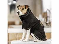 Kentucky Hundedecke Dog Coat Towel - Black, Größe:S