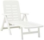 vidaXL Klappliege Witterungsbest&auml;ndig Klappbar Sonnenliege Gartenliege Relaxliege
