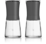 WMF Trend M&uuml;hlenset 2tlg, Salz- und Pfefferm&uuml;hle unbef&uuml;llt, Glasbeh&auml;lter,