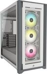 Corsair iCUE 5000X RGB Mid-Tower-ATX-PC-Smart-Geh&auml;use mit Geh&auml;rtetem Glas (Vier