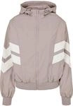 Urban Classics Damen Ladies Crinkle Batwing Jacket Jacke, duskrose/whitesand, S