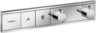 hansgrohe Unterputz Thermostat RainSelect (f&uuml;r 2 Funktionen) chrom