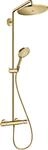 hansgrohe wassersparendes Duschsystem Croma Select S Showerpipe 280 Regendusche