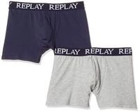 Replay Basic Cuff Unterw&auml;sche Grey Melange/Indigo M