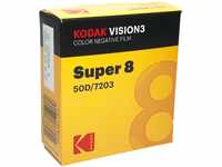 KODAK Vision3 Super 8 mm Farbe Negativ-Film 50D 7203, 1738053, 15,2 m