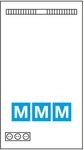 Hager MM-Komplettschrank univ.Z,950x550x205 ZB22NW