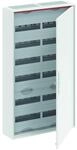 Schaltschrank CA26V Stahl Aufputz mit T&uuml;r IP44 wei&szlig; 16 x 55 x 95 cm