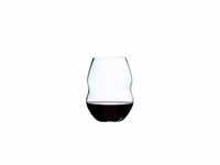 Riedel Swirl Rotwein, Rotweinglas, Weinglas, hochwertiges Glas, 580 ml, 2er Set,