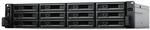 Synology RS3621RPXS 2U 12BAY 2.2GHz 6C 8GB DDR4 4X 1GBE 2X USB 3.2 RPS, schwarz