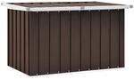 vidaXL Garten-Aufbewahrungsbox Braun 109 x 67 x 65 cm