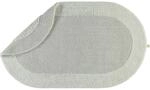 RHOMTUFT Badteppich oval Exquisit perlgrau - 11 60x100 cm
