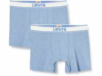 Levi's Herren Boxer, Light Blue, XXL (2er Pack)