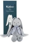 KALOO - Lapinoo - Pantin Lapin - Baby Pl&uuml;sch aus Cord - 35 cm - Farbe Blau - Sehr