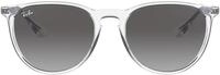 Ray-Ban Unisex Rb4171 Erika Sonnenbrille, Transparent, 54
