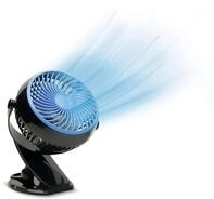 LIVINGTON Go Fan &ndash; mobiler Mini Ventilator mit Akku &ndash; kraftvoller USB Ventilator