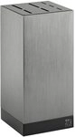 Zwilling - Messerblock - Aluminium - Alu/Silberfarben - 25 cm x 12 cm x 12 cm -