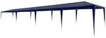 vidaXL Partyzelt 3x12 m Blau Pavillon Gartenzelt Gartenpavillon Bierzelt Zelt