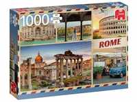 Jumbo 18862 Grüße aus Rom-1000 Teile Disney Zubehör, Mehrfarben