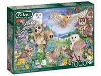 Jumbo 11286 The Wood-1000 Teile Owl Zubehör, Mehrfarben