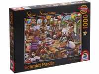 Schmidt Spiele 59663 Steve Sundram, Chef Mania, 1000 Teile Puzzle