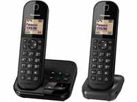Panasonic KX-TGC 422 GB, schnurloses Telefon mit Anrufbeantworter und Zusatz-Set