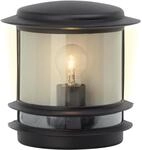Brilliant Lampe Hollywood Au&szlig;enwandleuchte schwarz | 1x A60, E27, 60W, geeignet f&uuml;r