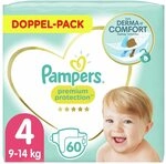 Pampers Premium Protection Gr&ouml;&szlig;e 4, 60 Windeln, 9kg-14kg