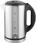 Lentz Edelstahl Wasserkocher mit abnehmbaren Filter, 2200 W, Kapazit&auml;t: 1,7 L...