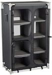 Bo-Camp Camping-Schrank BC, multifunktional, mobil, hoch, Anthrazit