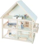 roba Puppenhaus, Puppenvilla inkl. Möbel und Puppen, Mädchen Spielzeug, Holz Natur, roba Puppenhaus, Puppenvilla inkl. Möbel und Puppen, Mädchen Spielzeug, Holz Natur,