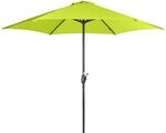 Doppler derby Basic Lift NEO 300 cm - Gro&szlig;er, runder Sonnenschirm f&uuml;r den Garten -
