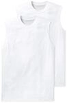 Schiesser Herren Unterhemd Shirt 0/0 Arm, 2er Pack, Gr. Large (Herstellergr&ouml;&szlig;e: 6