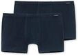 Schiesser Herren ( 2er Pack ) Boxershorts, Blau (Dunkelblau 803), M EU