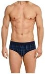 Schiesser Herren 2 Pack Sportslip mit Eingriff - Classic, dunkelblau_172691, 5/...
