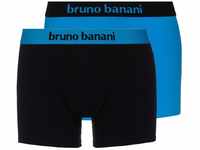 bruno banani - Flowing - Short - 2er Pack (7 Aqua Blue / Schwarz)