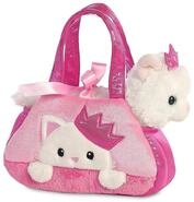 Aurora World 32791 Fancy Pal Peek-a-Boo Prinzessin Kitty, Pl&uuml;sch